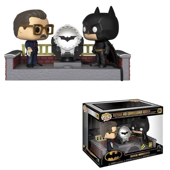 Funko Other - Funko Pop Heroes Batman and Commissioner Gordon Movie Moments 291 DC Lights Up